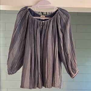 By Malene Birger Blue‎ Striped Top